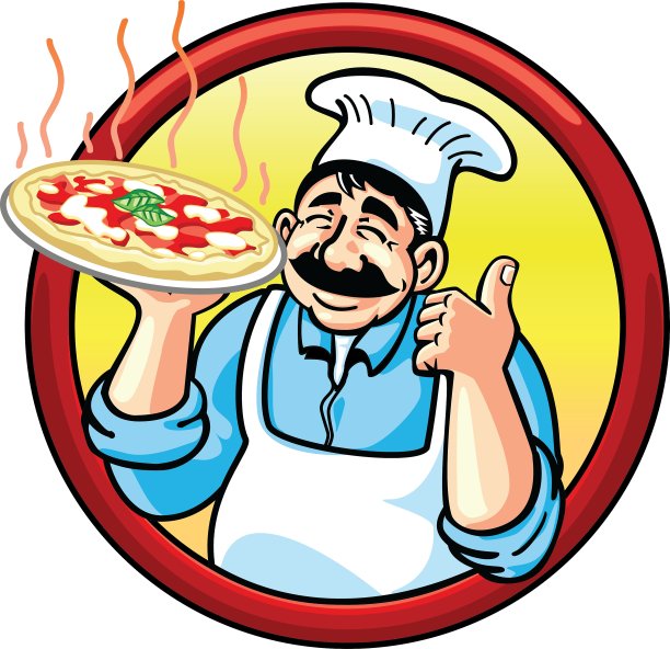 披萨的人图片下载