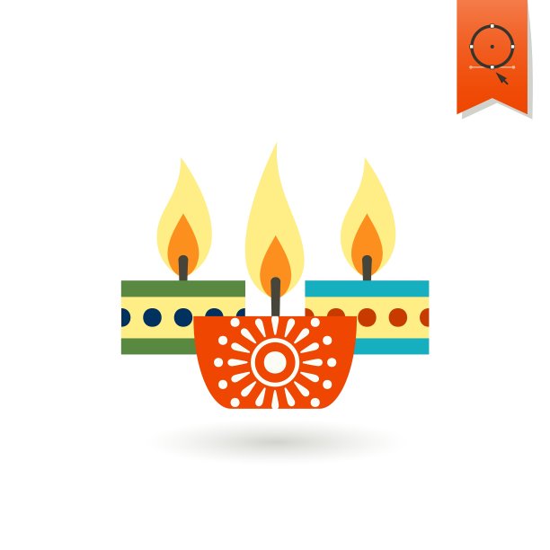 排灯节印度节日图标图片下载