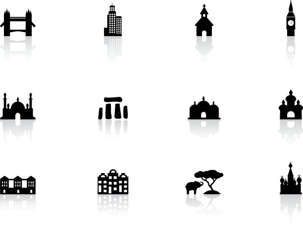 网页按钮、地标图标图片下载