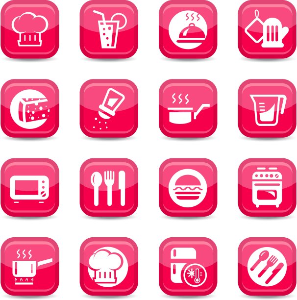 厨房图标设置图片下载