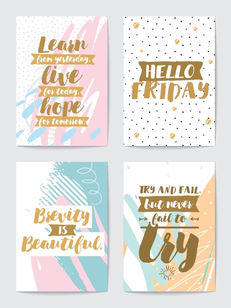 具有抽象几何背景的创意卡片图片下载