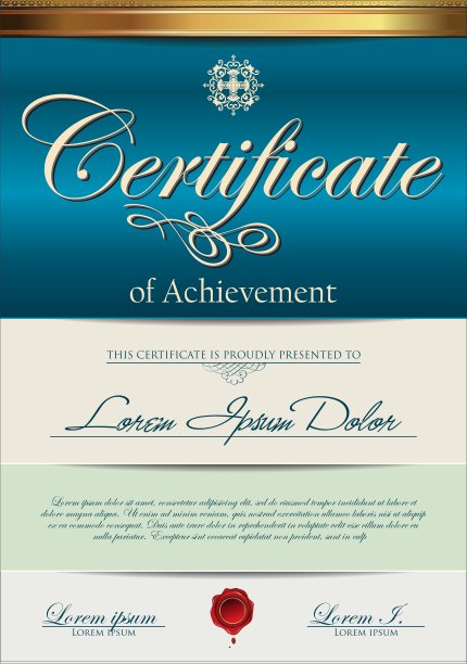 证书模板图片下载