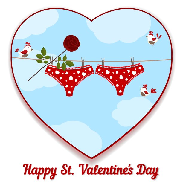 情人节的卡片图片下载