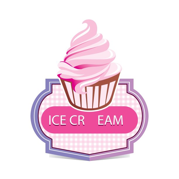 冰淇淋三明治喝可爱的棒棒糖粉图片下载