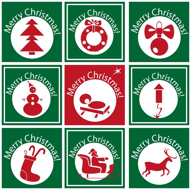 在一个绿色的圆圈上有一个图标图片下载