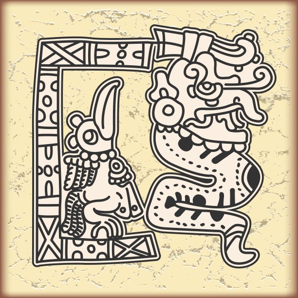 玛雅风格的装饰图片下载