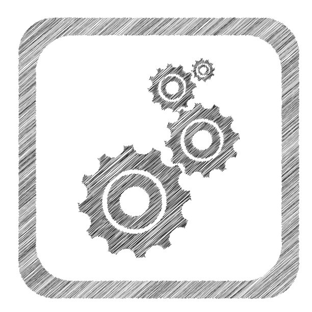 阴影方块设置图标图片下载