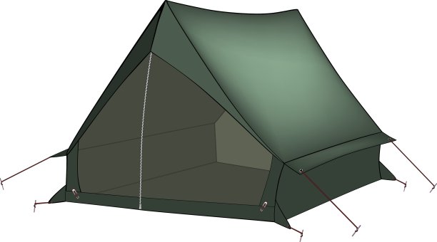 绿色的帐篷图片下载