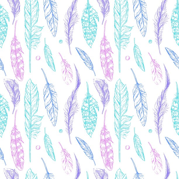 羽毛放荡不羁的风格图片下载