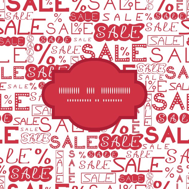 销售无缝图案框架背景图片下载