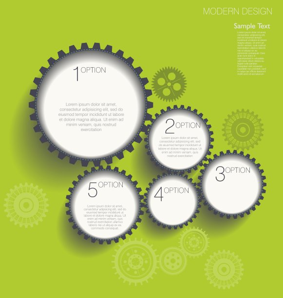 现代齿轮设计模板图片下载