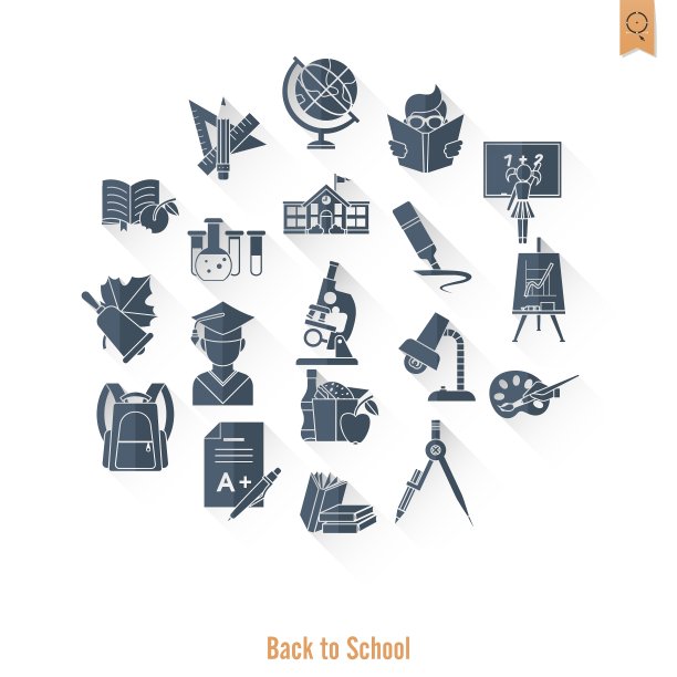 学校及教育图标图片下载