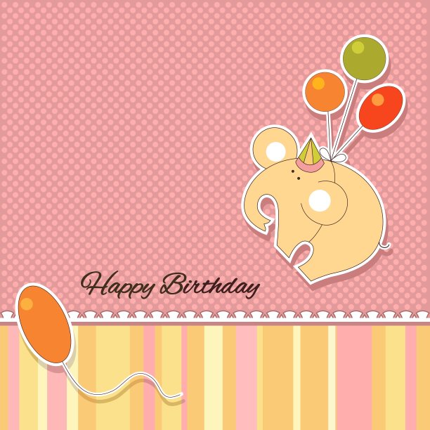 这是一张小女孩的宣传卡图片下载