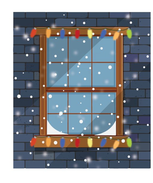 圣诞节的窗口图片下载