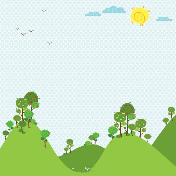 夏季景观与绿色自然图片下载