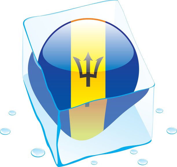 巴巴多斯国旗图片下载