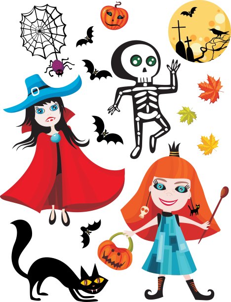 万圣节的设置图片下载