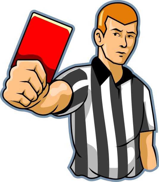 黑白色的裁判图片下载