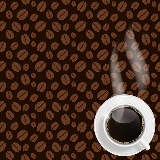 文摘咖啡背景图片下载