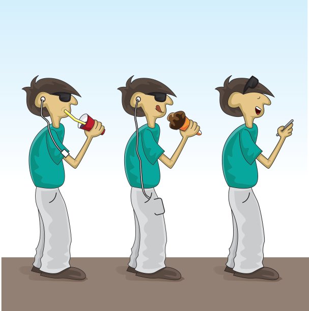 时髦的人图片下载