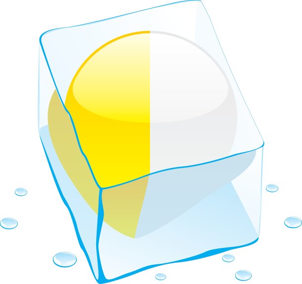 冰冻的梵蒂冈纽扣旗图片下载