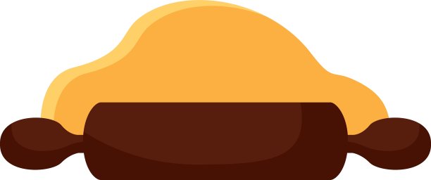 卷面包木图标图片下载