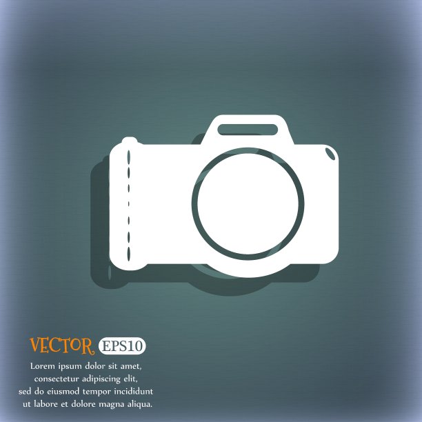 Photo camera sign icon数码相机符号图片下载