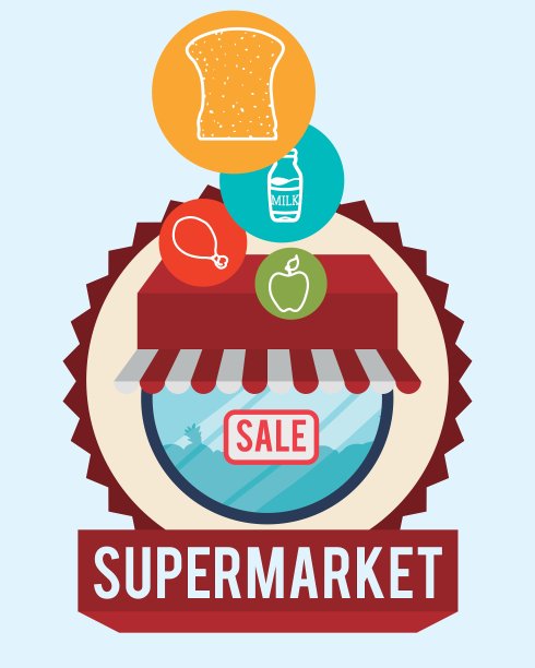 超市设计图片下载