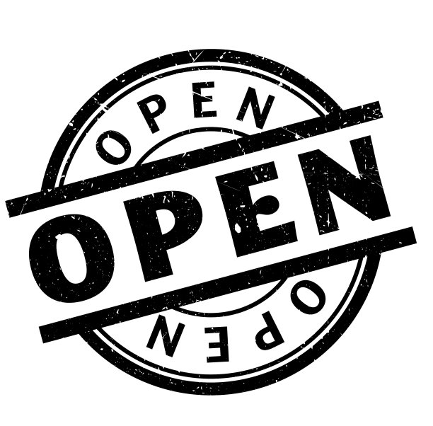 开放的橡皮图章图片下载