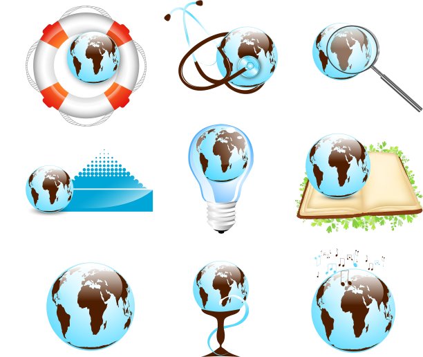 地球设计集图片下载