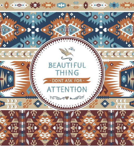 阿兹特克装饰无缝图案图片下载