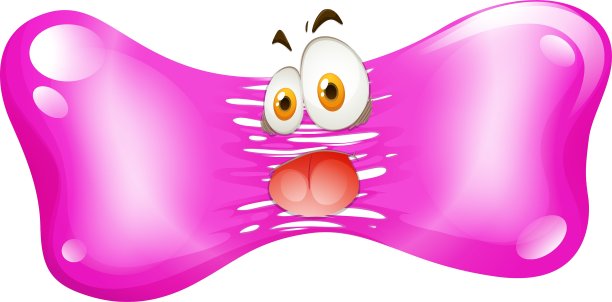 紫色的形式与滑稽的脸图片下载