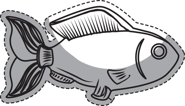 海洋鱼图标图片下载