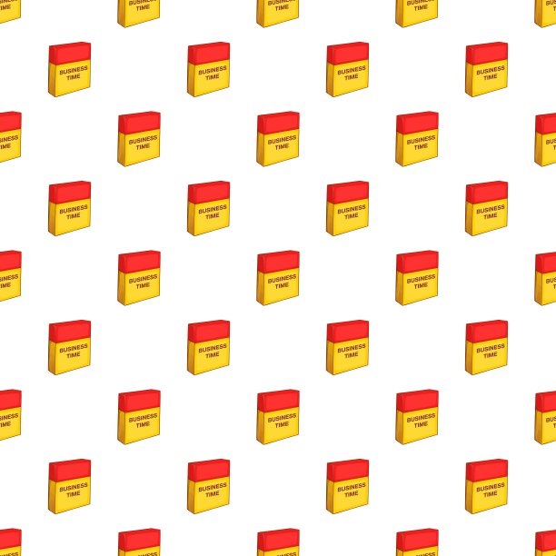 商业时间模式卡通风格图片下载