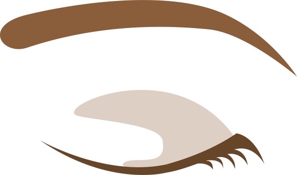 孤立女性眼设计图片下载