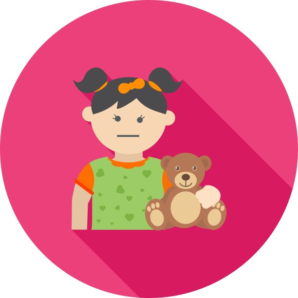 抱着泰迪熊图片下载