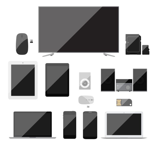 电子设备图标集图片下载