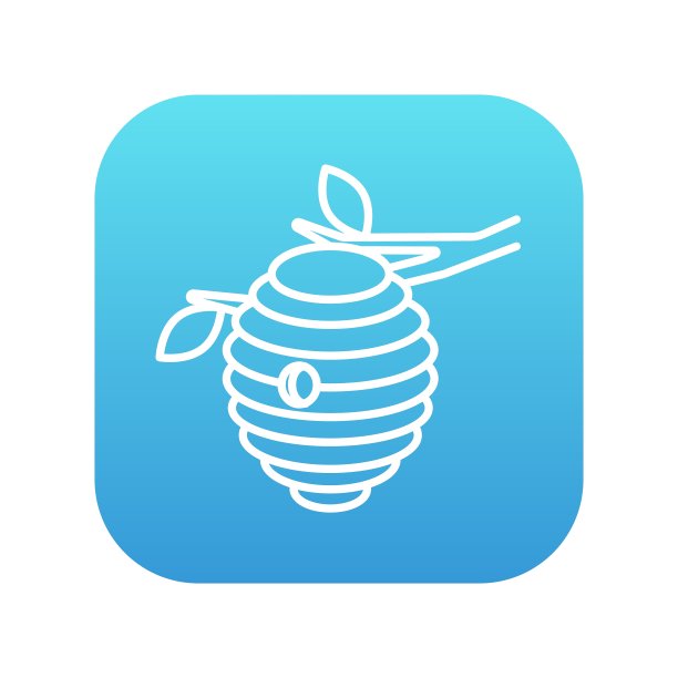 蜂箱线图标图片下载