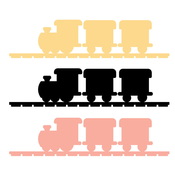 火车轮廓图片下载