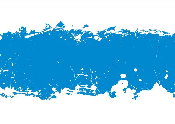 墨水长条木板横幅图片下载