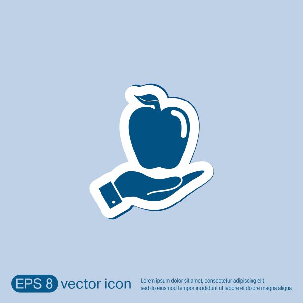 手拿着苹果图片下载