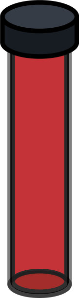 试管测试与血液图标图片下载