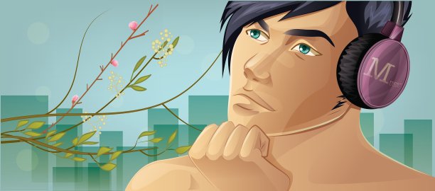 听音乐图片下载