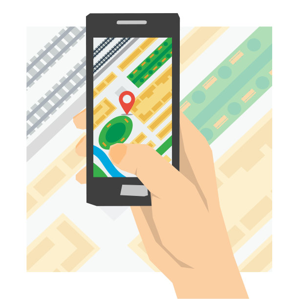 移动导航概念-手图片下载