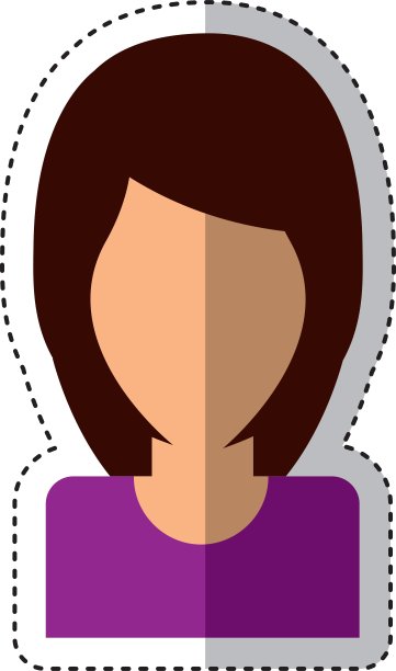 年轻女子头像图片下载