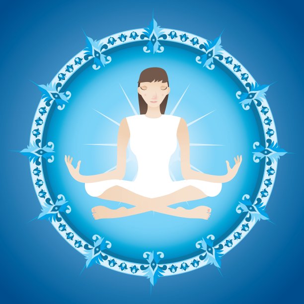 瑜伽的女孩图片下载