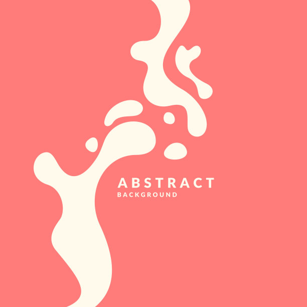 明亮的海报与白色飞溅图片下载