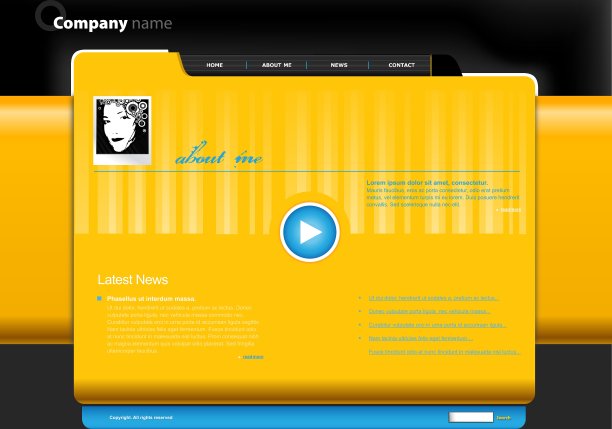 网站模板图片下载