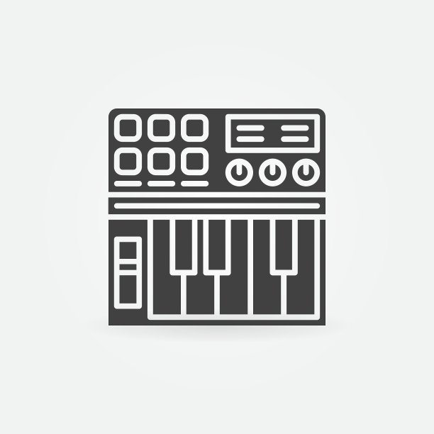合成器图标或标志图片下载