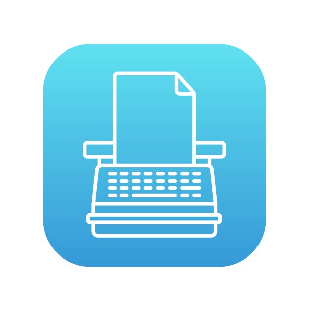 打字机行图标图片下载